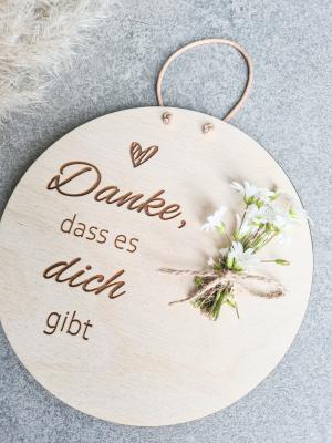 Danke, dass es dich gibt