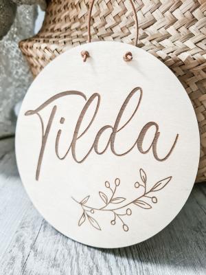 Namensschild personalisiert