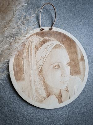 Holzschild Foto