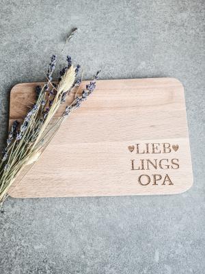 Vesperbrett Lieblings Om/Mama/Papa/Opa