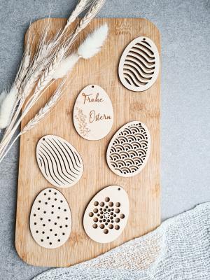 Osterei Set Holz