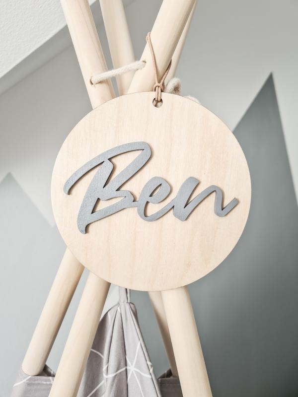 Schild 3D Kinderzimmer