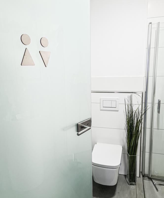 WC Männchen modern