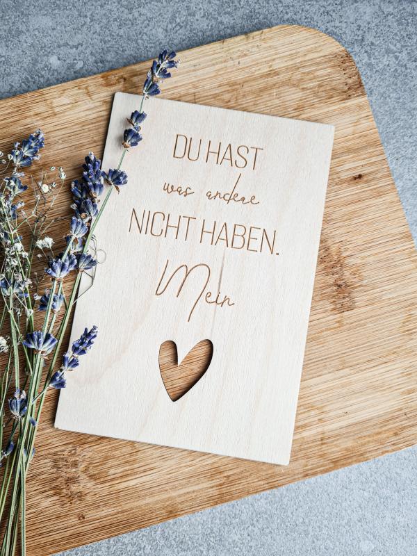 Du hast mein Herz