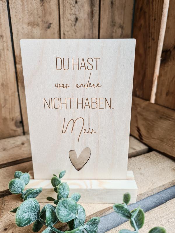 Du hast mein Herz