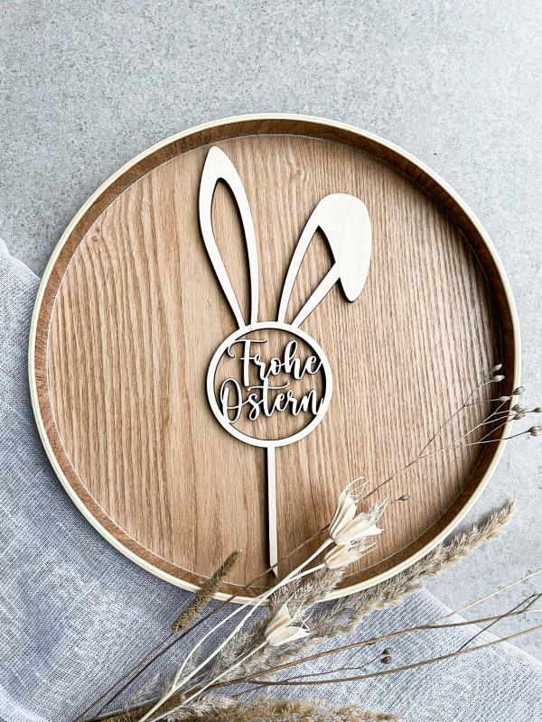 Caketopper Frohe Ostern Hase